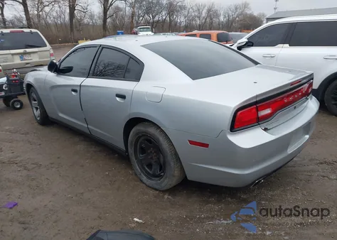 2013 Dodge Charger Police z USA, uszkodzony, nr VIN 2C3CDXAT7DH549865